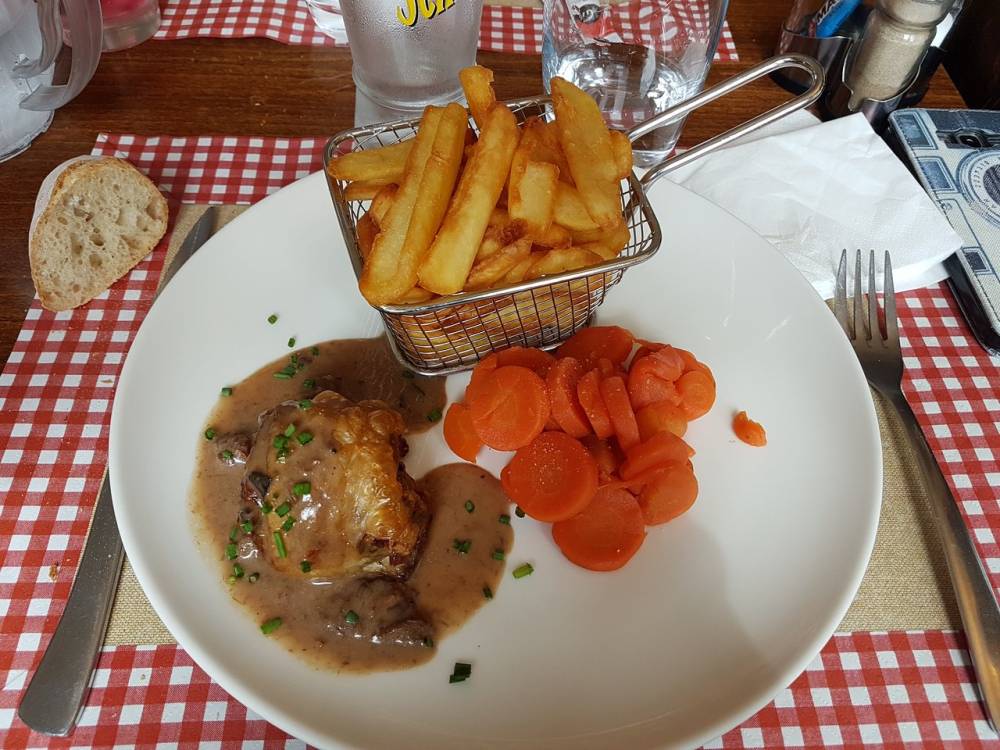 veau et frites